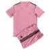 Baby Fußballbekleidung Inter Miami Heimtrikot 2023-24 Kurzarm (+ kurze hosen)